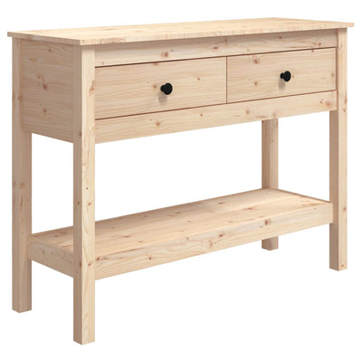 vidaXL Console Table 75x35x75 cm Solid Wood Pine