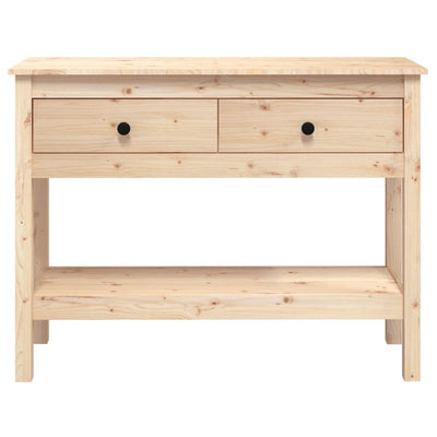 vidaXL Console Table 75x35x75 cm Solid Wood Pine