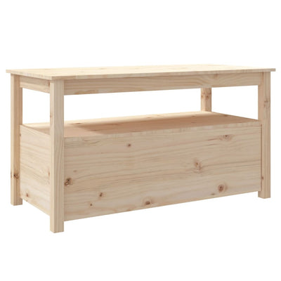 vidaXL Coffee Table 102x49x55 cm Solid Wood Pine