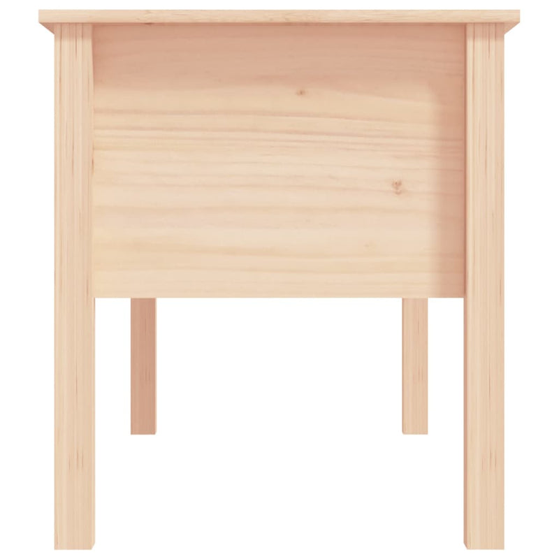 vidaXL Coffee Table 102x49x55 cm Solid Wood Pine