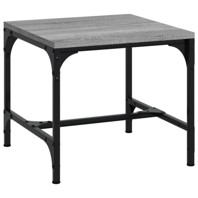 vidaXL Side Table Black 40x40x35 cm Engineered Wood