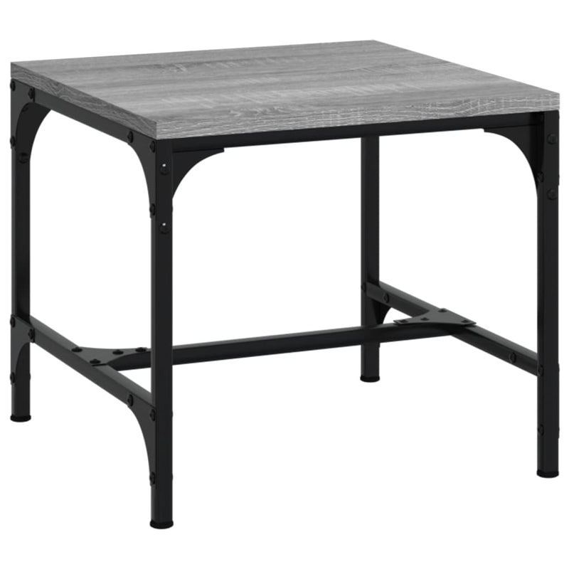 vidaXL Side Table Black 40x40x35 cm Engineered Wood