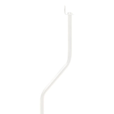 vidaXL Universal Speaker Stand 2 pcs White 19x19x82-104 cm Steel