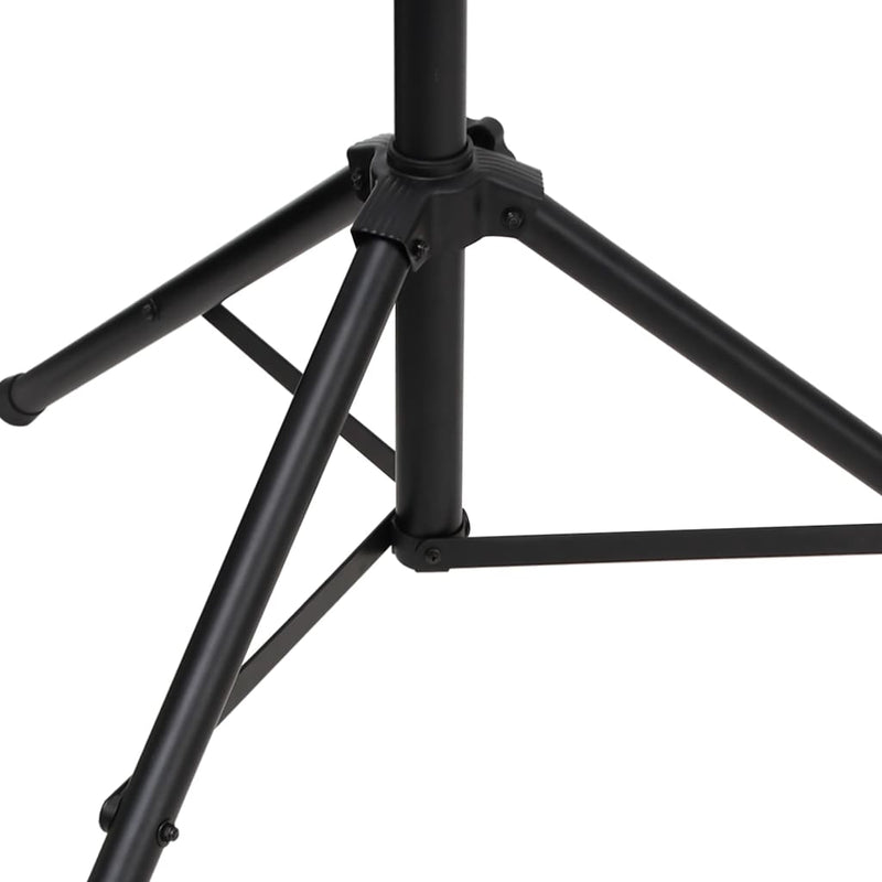vidaXL Light Stand Black 338x115x(180-300) cm Steel