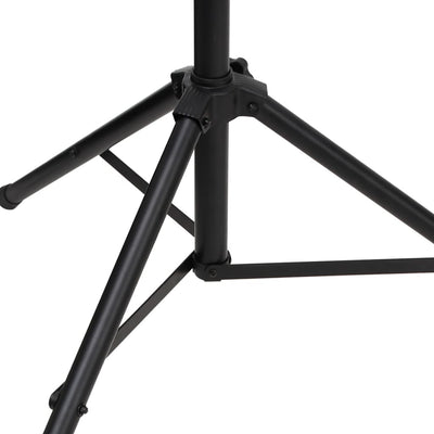 vidaXL Light Stand Black 338x115x(180-300) cm Steel