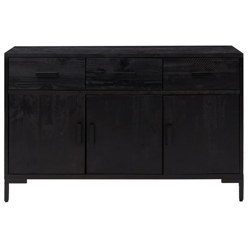vidaXL Sideboard Brown 110x35x70 cm Solid Pinewood