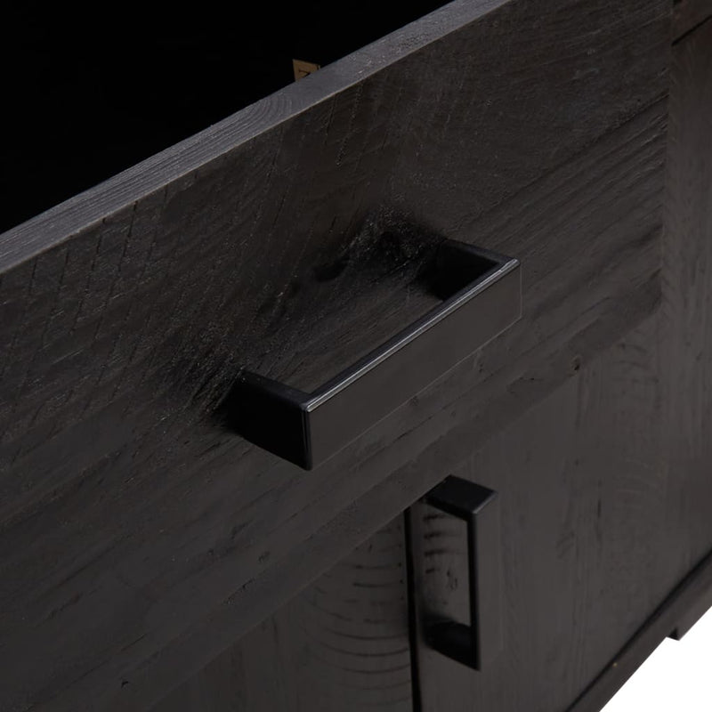 vidaXL Sideboard Brown 110x35x70 cm Solid Pinewood