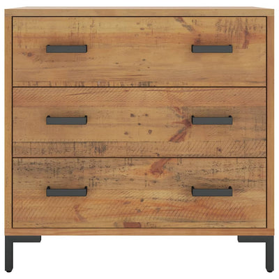 vidaXL Chest of Drawers 75x35x70 cm Solid Pinewood