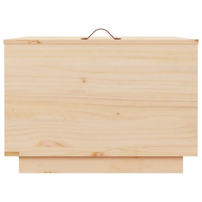vidaXL Storage Boxes with Lids 3 pcs Solid Wood Pine