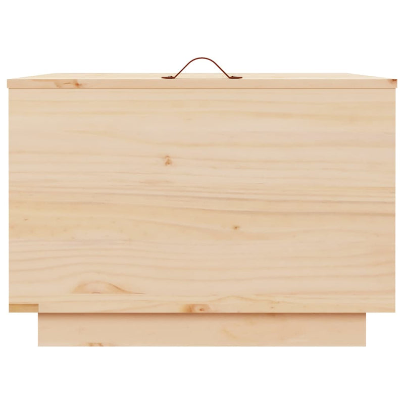 vidaXL Storage Boxes with Lids 3 pcs Solid Wood Pine