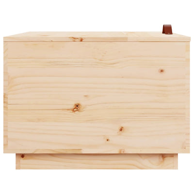 vidaXL Storage Boxes with Lids 3 pcs Solid Wood Pine