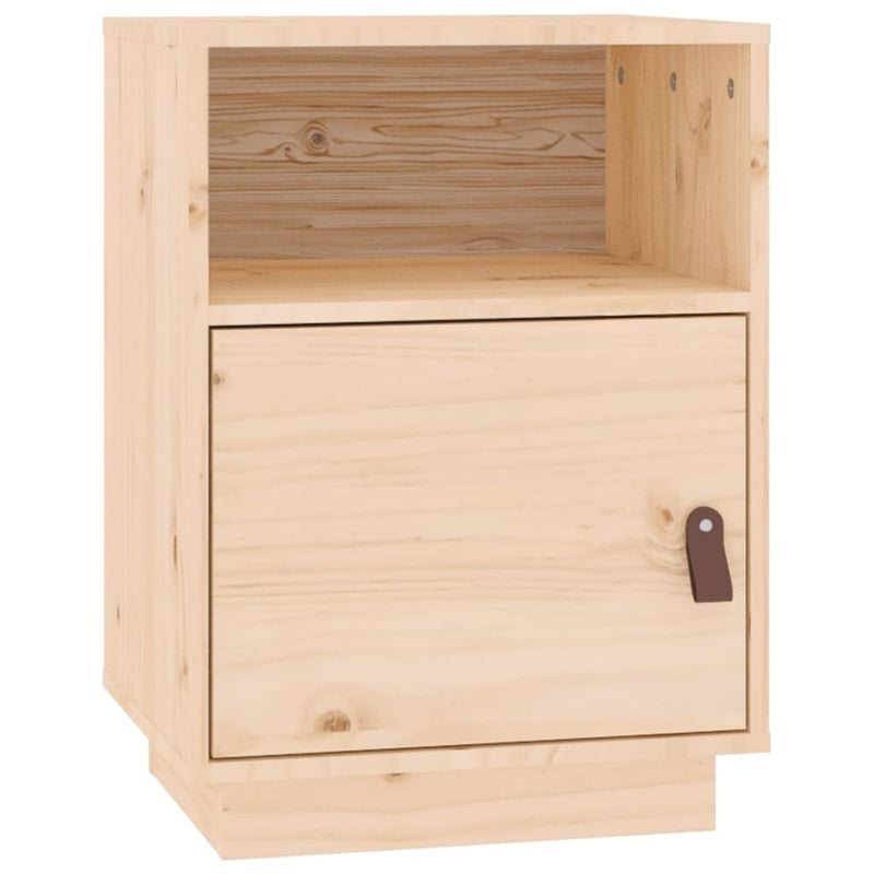vidaXL Bedside Cabinets 2 pcs 40x34x55 cm Solid Wood Pine