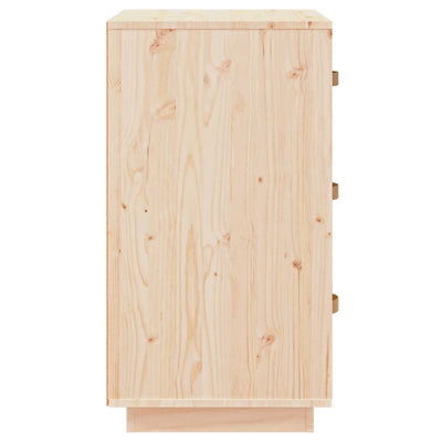 vidaXL Bedside Cabinets 2 pcs 40x40x75 cm Solid Wood Pine