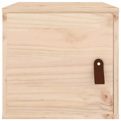 vidaXL Wall Cabinets 2 pcs 31.5x30x30 cm Solid Wood Pine