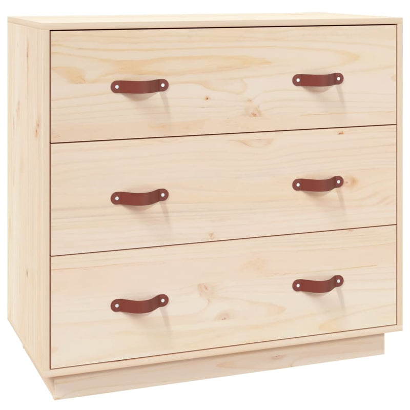 vidaXL Sideboard 80x40x75 cm Solid Wood Pine