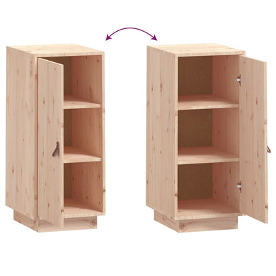vidaXL Sideboard 34x40x75 cm Solid Wood Pine