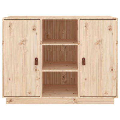 vidaXL Sideboard 100x40x75 cm Solid Wood Pine