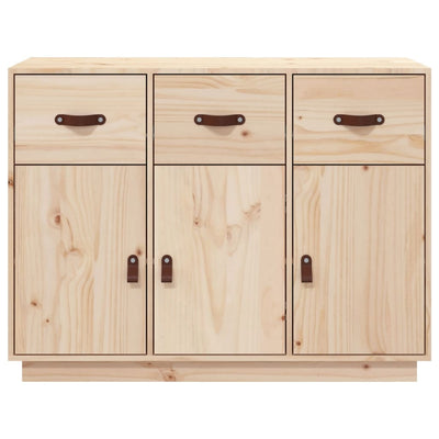 vidaXL Sideboard 100x40x75 cm Solid Wood Pine