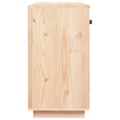 vidaXL Sideboard 100x40x75 cm Solid Wood Pine