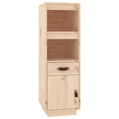 vidaXL Highboard 34x40x108.5 cm Solid Wood Pine