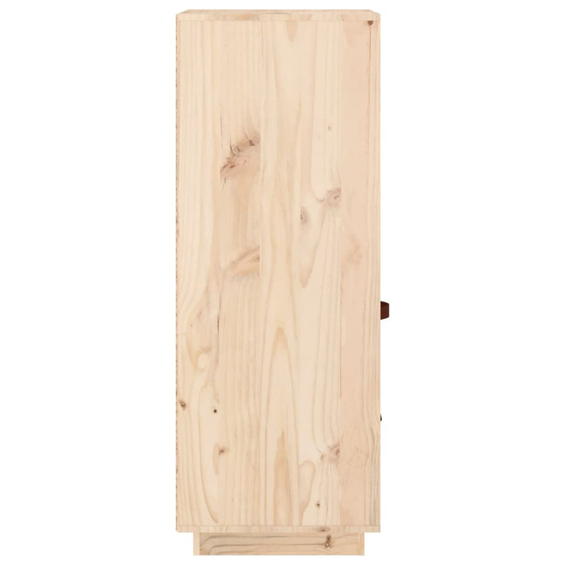 vidaXL Highboard 34x40x108.5 cm Solid Wood Pine