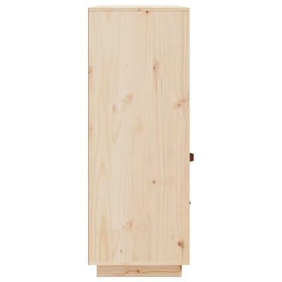vidaXL Highboard 100x40x108.5 cm Solid Wood Pine