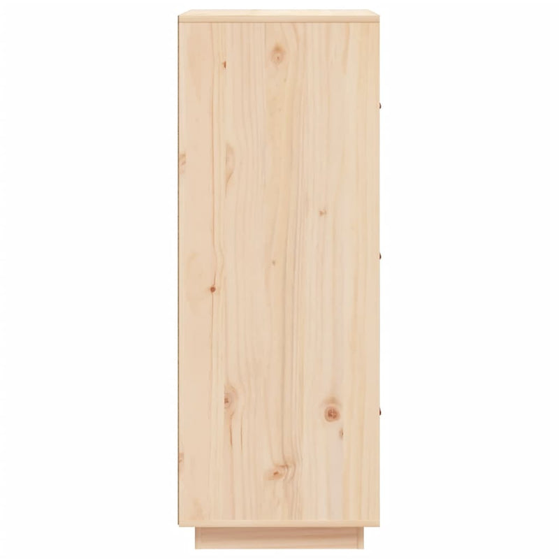 vidaXL Highboard 34x40x108.5 cm Solid Wood Pine