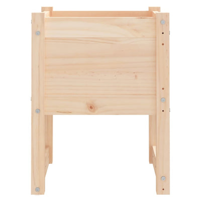 vidaXL Planters 2 pcs 40x40x81 cm Solid Wood Pine