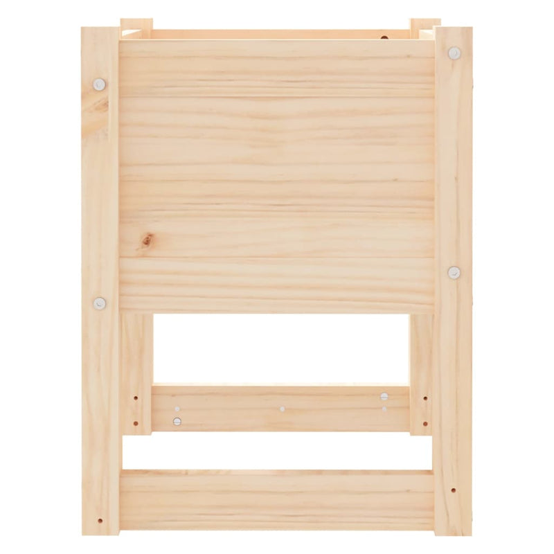 vidaXL Planters 2 pcs 40x40x81 cm Solid Wood Pine