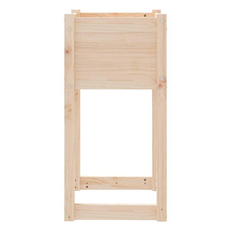 vidaXL Planter 40x40x81 cm Solid Wood Pine