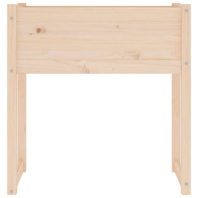 vidaXL Planter 40x40x81 cm Solid Wood Pine
