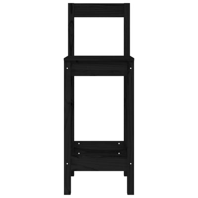 vidaXL Bar Chairs 2 pcs 40x40x78 cm Solid Wood Pine