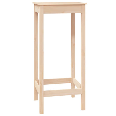 vidaXL Bar Table 140x80x110 cm Solid Wood Pine