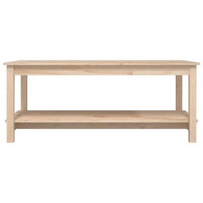 vidaXL Coffee Table 50x50x45 cm Solid Wood Pine