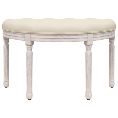 vidaXL Bench 81.5x41x49 cm Linen