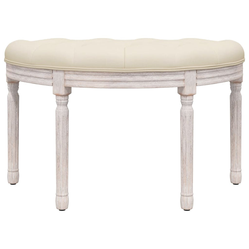 vidaXL Bench 81.5x41x49 cm Linen