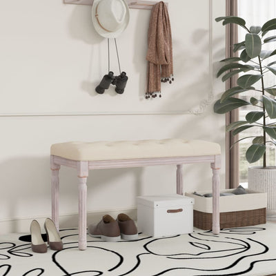 vidaXL Bench 110x45x60 cm Linen