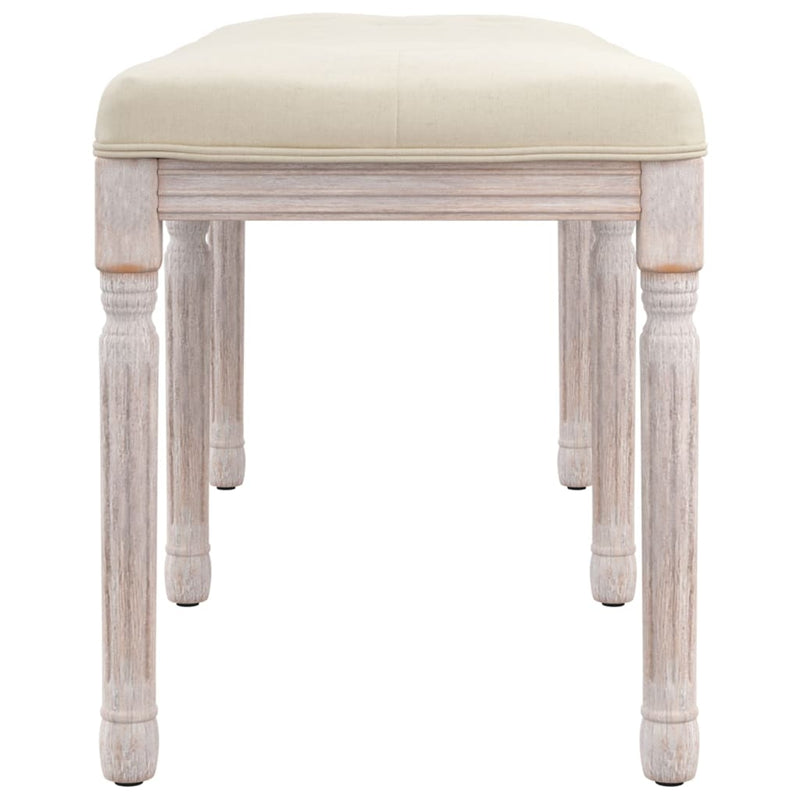 vidaXL Bench 110x45x60 cm Linen