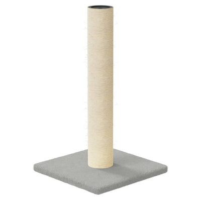 vidaXL Cat Scratching Post Cream 22x22x45 cm