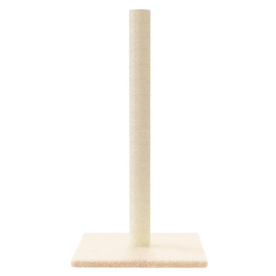 vidaXL Cat Scratching Post Cream 22x22x45 cm