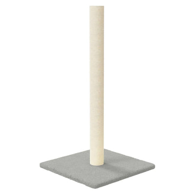 vidaXL Cat Scratching Post Cream 22x22x45 cm