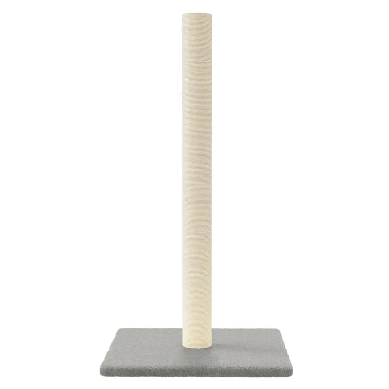 vidaXL Cat Scratching Post Cream 22x22x45 cm