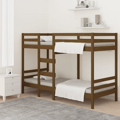 vidaXL Bunk Bed without Mattress White 90x190 cm Solid Wood Pine