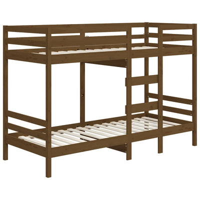 vidaXL Bunk Bed without Mattress White 90x190 cm Solid Wood Pine