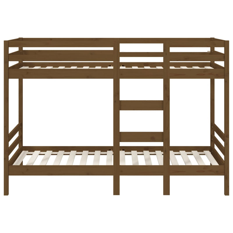 vidaXL Bunk Bed without Mattress White 90x190 cm Solid Wood Pine