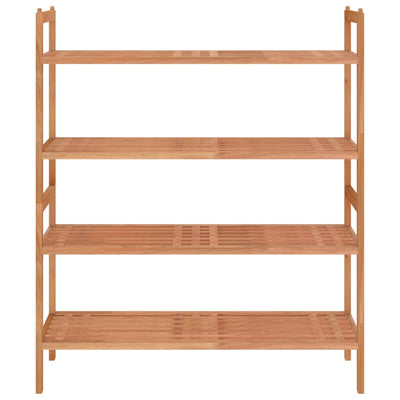 vidaXL Shoe Racks 2 pcs 69x27x41 cm Solid Wood Walnut