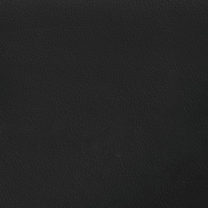 vidaXL Bed Frame without Mattress Black Queen Faux Leather