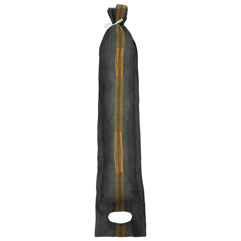 vidaXL Sandbags 100 pcs Dark Green 103x25 cm HDPE