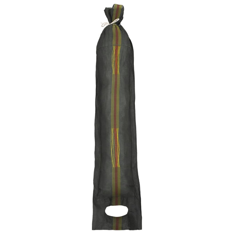 vidaXL Sandbags 100 pcs Dark Green 103x25 cm HDPE
