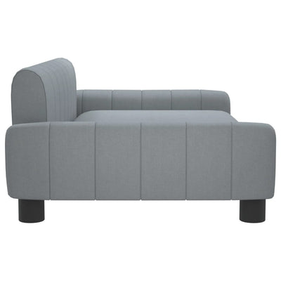 vidaXL Kids Sofa Black 70x45x30 cm Fabric